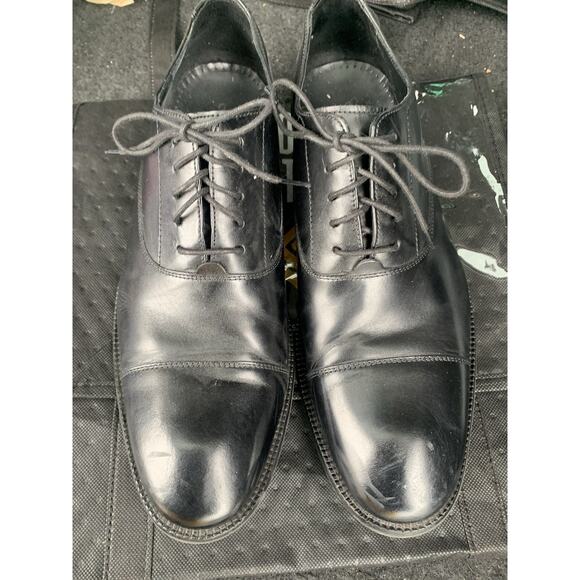 Cole Haan Men's Williams Cap Toe Oxford Black C12202 Size 10 - Picture 7 of 13